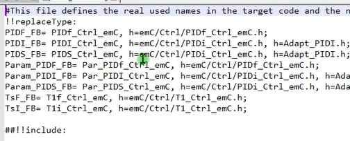 Alias and Headerfiles